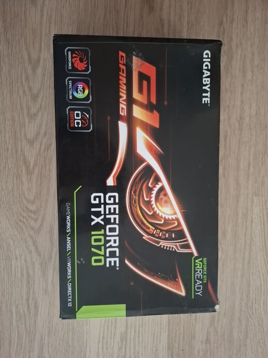 Видеокарта GIGABYTE GTX 1070