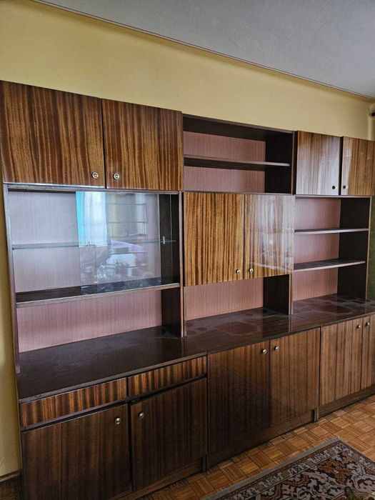 Meblościanka + szafa ubraniowa PRL