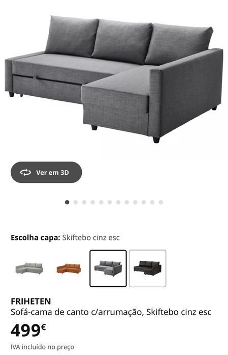 Sofa cama Ikea usado