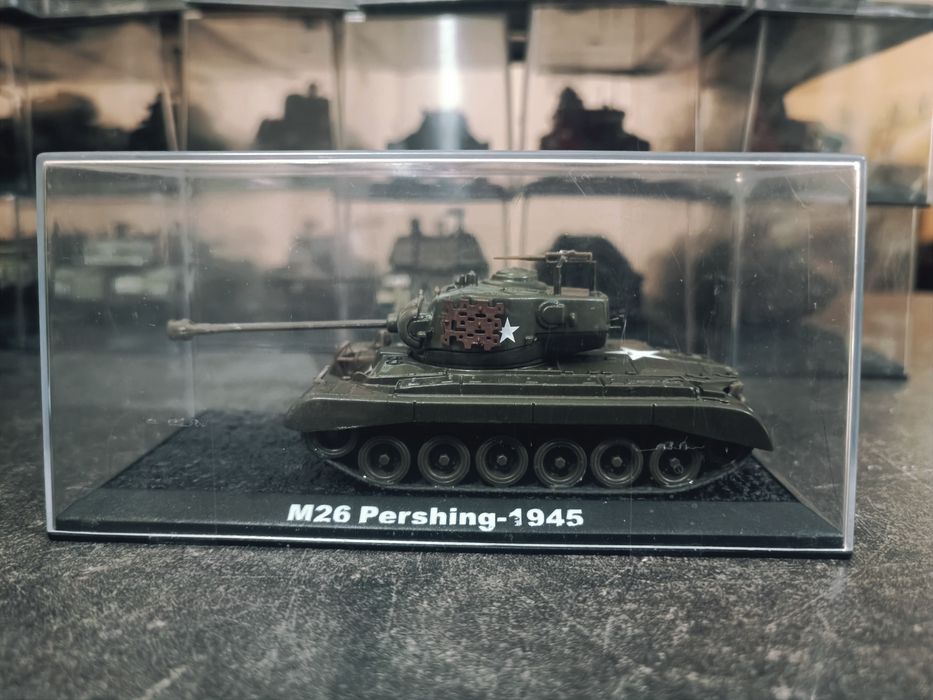 Model czołgu kolekcjonerskiego M26 Pershing z 1945 roku