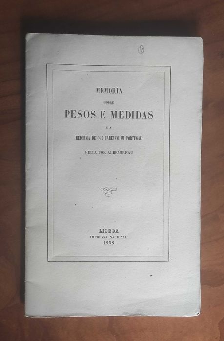 Pesos e Medidas. ( várias obras )