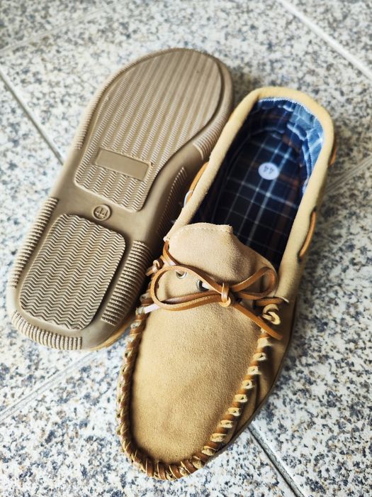 Sapatos de Vela Homem em pele n*44