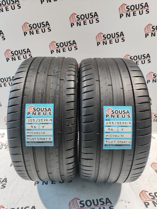 2 pneus semi novos 255-35R19 Michelin - Oferta dos Portes