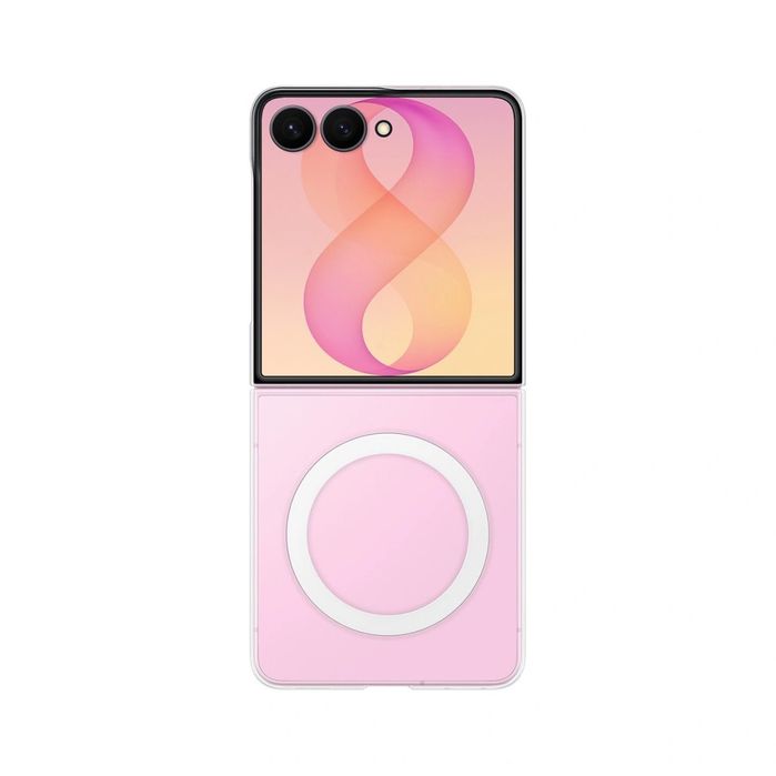 EF-CF776CTE Samsung Clear Magnet Cover for Galaxy Z Flip 8 Transparent