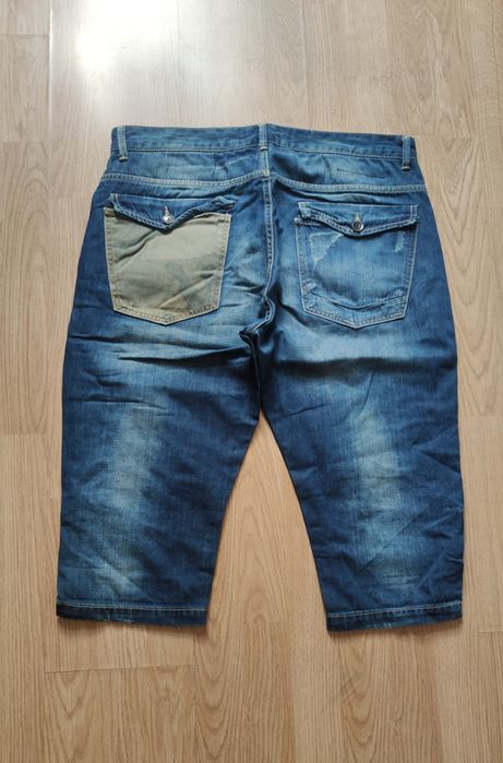 Шорты бриджи джинсовые Zara