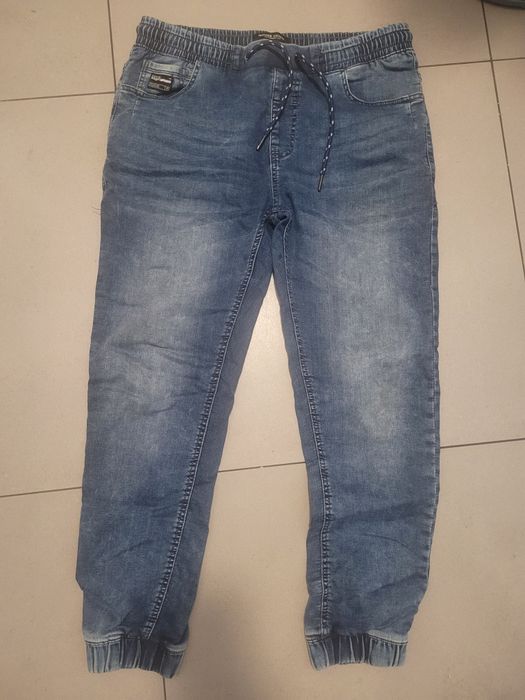 Spodnie jeansowe Jogery męskie  House W32 L32