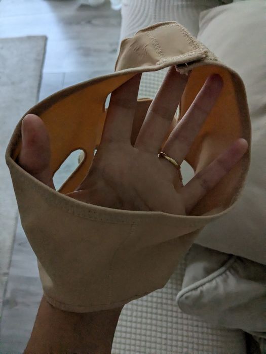 Máscara drenante de papada