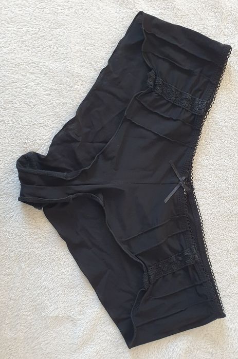 Majtki Damskie Czarne XL