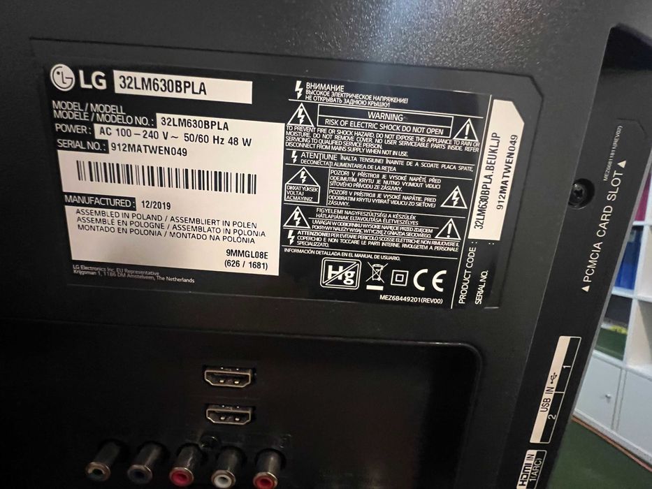 TV LG  (HD LED - 32'' - 81)