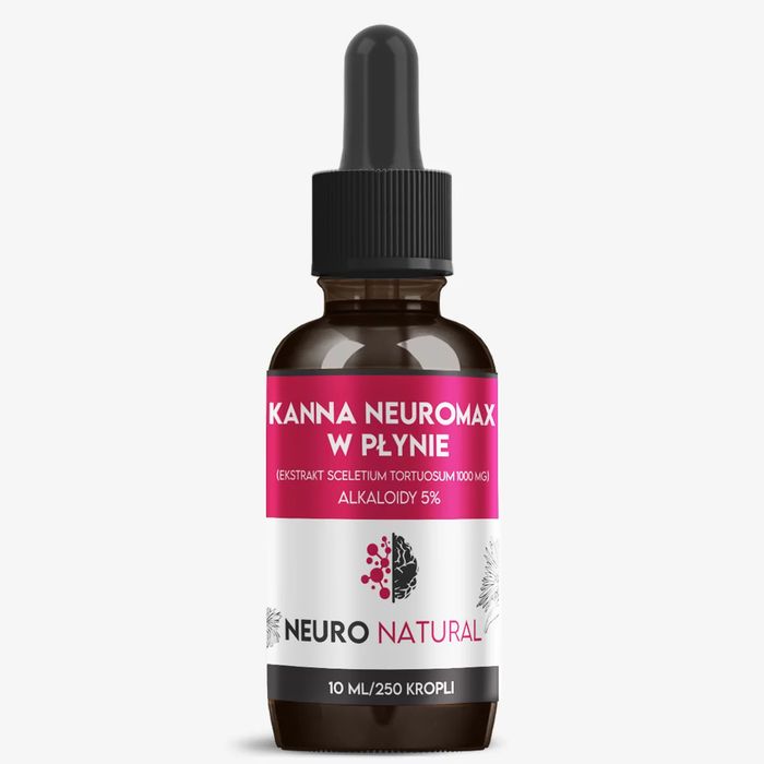 Kanna NeuroMAX w płynie Neuro Natural 5% alkaloidów oryginalna RPA
