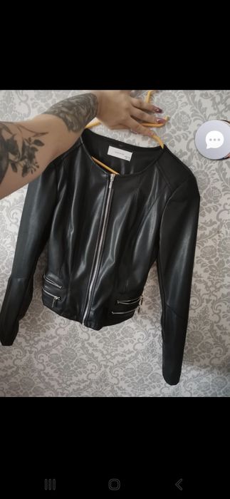 Kurtka skórzana firmy Reserved