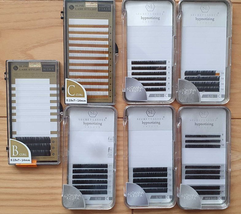 Rzęsy zestawy 123