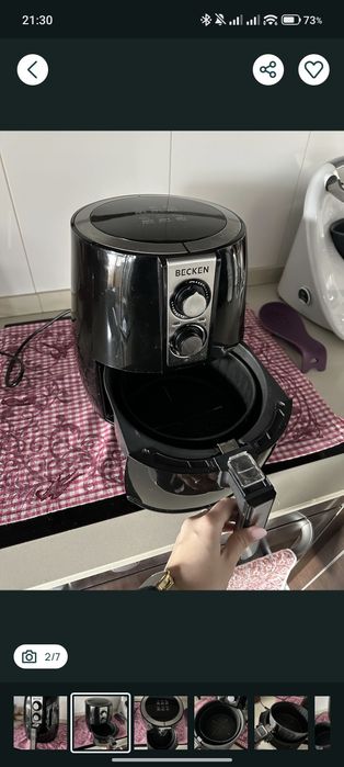 Air fryer Becken