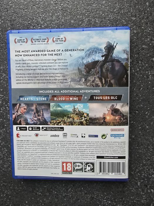 Wiedźmin 3 Dziki Gon PlayStation 5 wersja PL