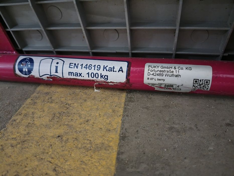 Hulajnoga terenowa 12 cali PUKY różowa