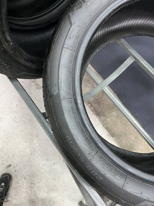 Шины БУ 285 40 255 45 R 19 HANKOOK s1evo3 MO Разноширокий Лето резина