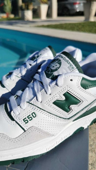 New Balance 550 White/Green 38 = 160,00€ I 40 = 140,00€
