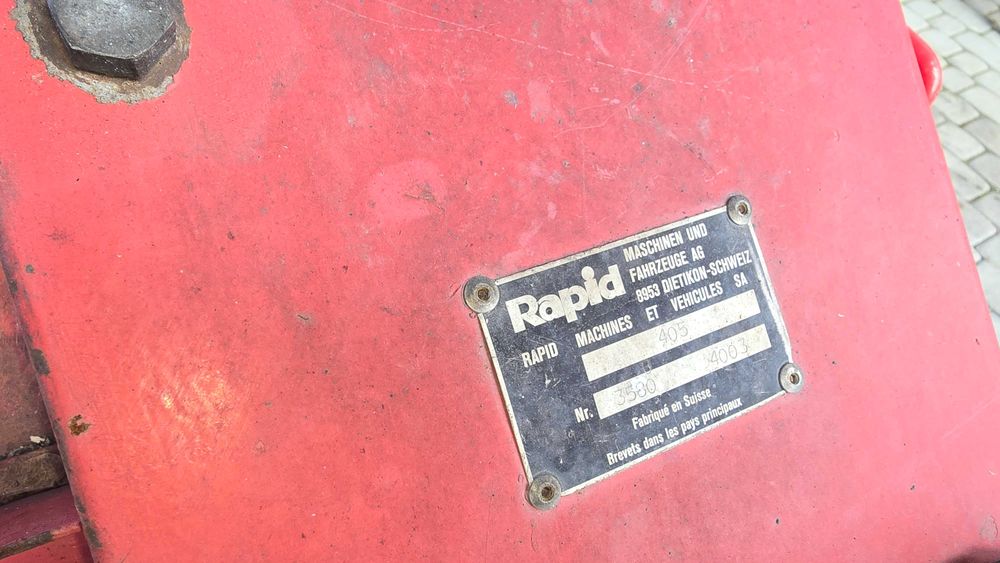 Odśnieżarka rapid 1972 r