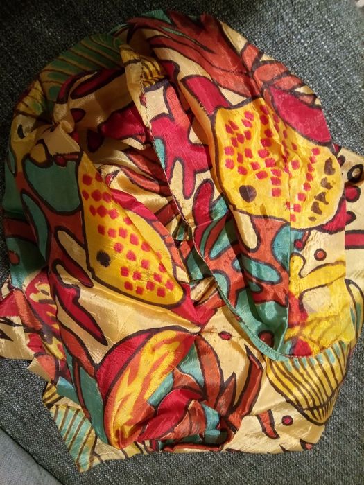 Szal jedwabny apaszka