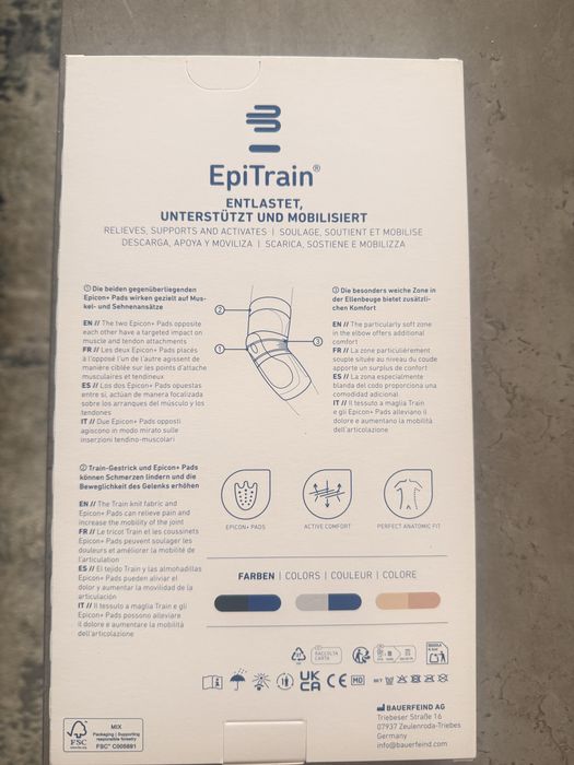 Налокітник , активний бандаж  Baurfeind EpiTrain