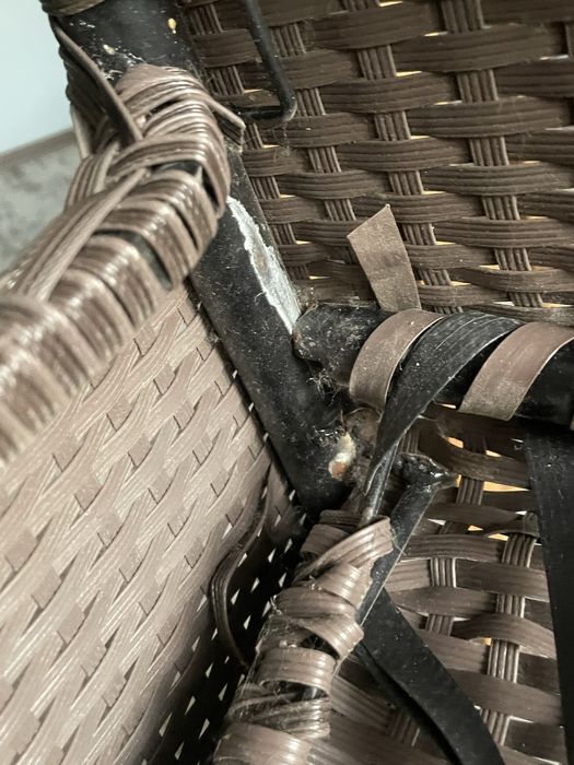 Крісла садові з ротангу