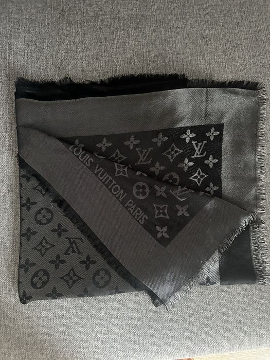 Louis Vuitton Nowa Duża chusta Jedwab i Wełna