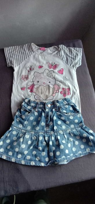 продам джинсові юбки на 4-5 років на зріст 116 см