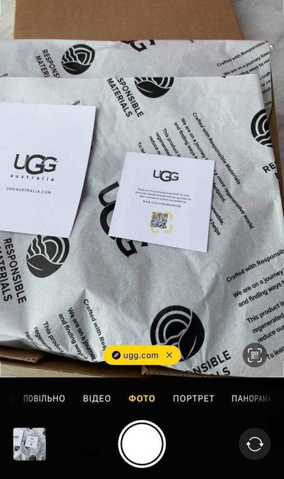 Жіночі UGG Dipper Mini Black НОВІ 41р 26см Повний комплект