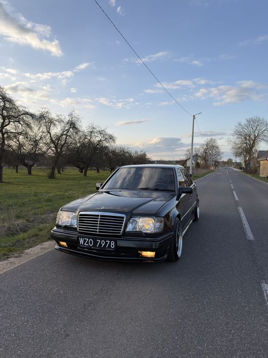 Szkla + ramki chromowane e500 w124