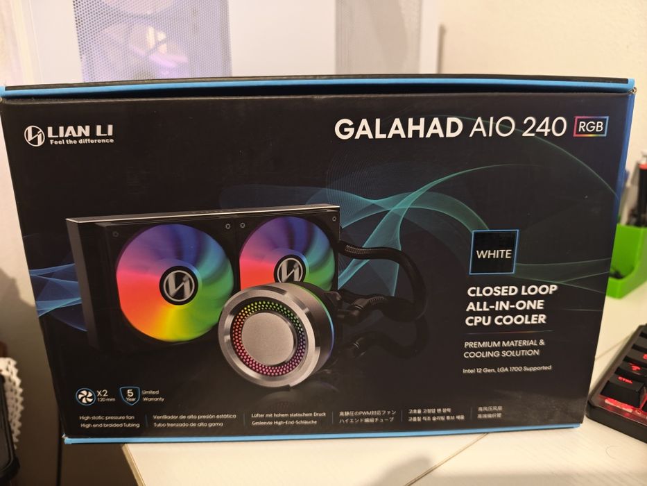 Water Cooler Lian Li Galahad AIO 240 RGB  Novo