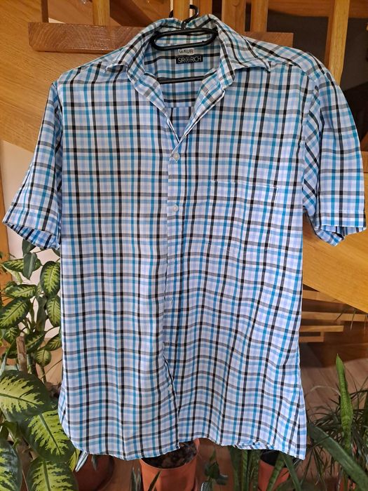 Firmowa koszula w kratę M