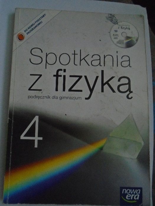 Podręcznik Spotkania z fizyką 4 z płytą CD