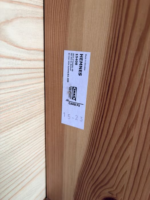 Szafka / Półka wisząca IKEA HEMNES – lite drewno (sosna)