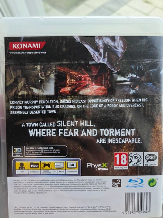 Silenthill Downpour - PS3