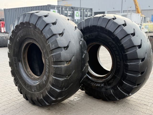 VOLVO OPONA DO ładowarki michelin 26.5-25 komplet 2 szt