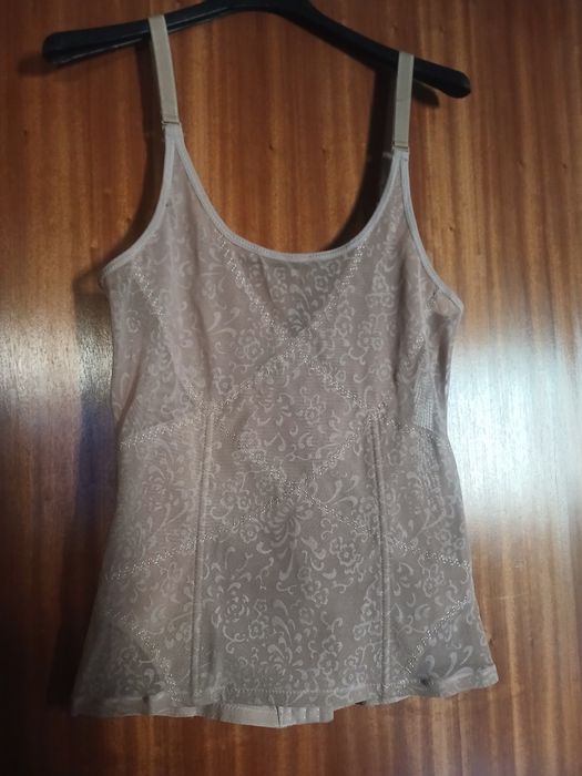Cinta bege xl com renda