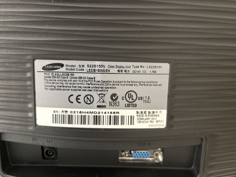 Monitor Samsung S22B150N