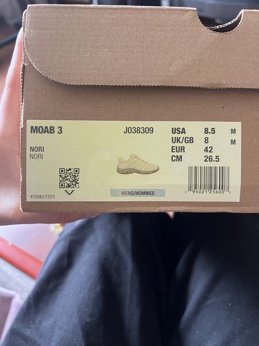 Кроссвоки merrell moab 3 nori