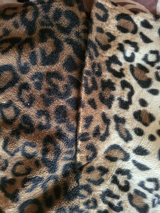 Спідниця мехова леопард