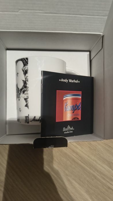 Kubek Rosenthal Studio-Line Andy Warhol FLOWERS Pop Art Vintage z Pudełkiem