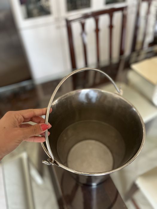 Frape em inox balde de bebidas