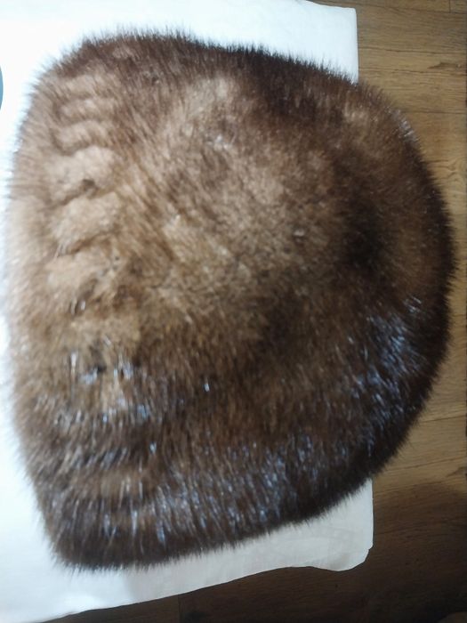 Норковая шапка р 54-58