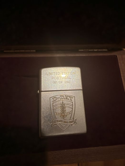 Isqueiro Zippo - 50 anos do dia D - edicao especial portugal 181/250