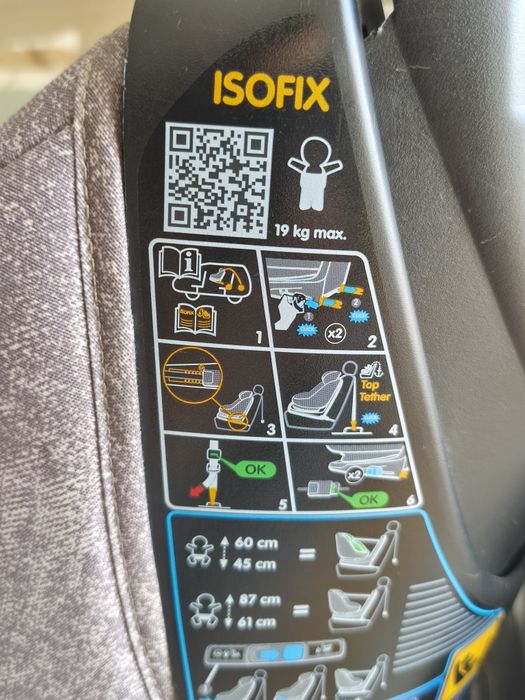 Cadeira BebeConfort 360°, 0-15 Meses Isofix