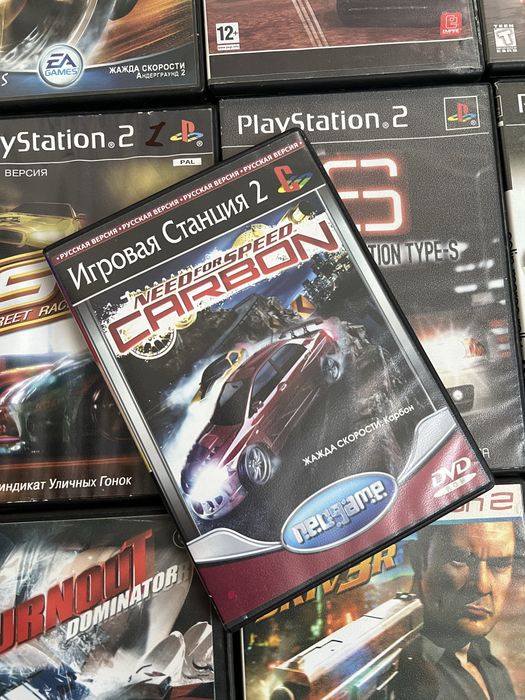 Диск Игра  NFS Carbon для приставок Sony PS/2