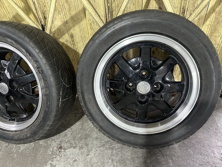 Vendo ou troco Jantes 14 com pneus completamente novas