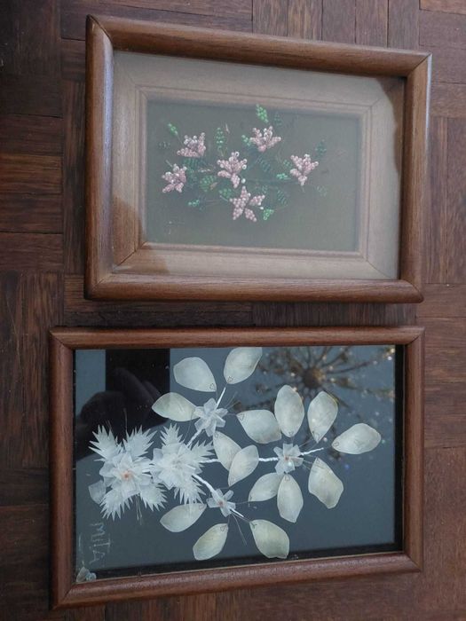 Conjunto 2 Quadros artesanais