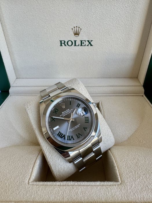 Rolex Datejust 41 Wimbledon Oyster (126300)