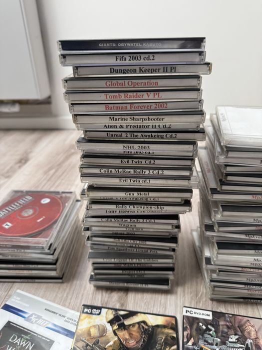Mega zestaw starych plyt cd