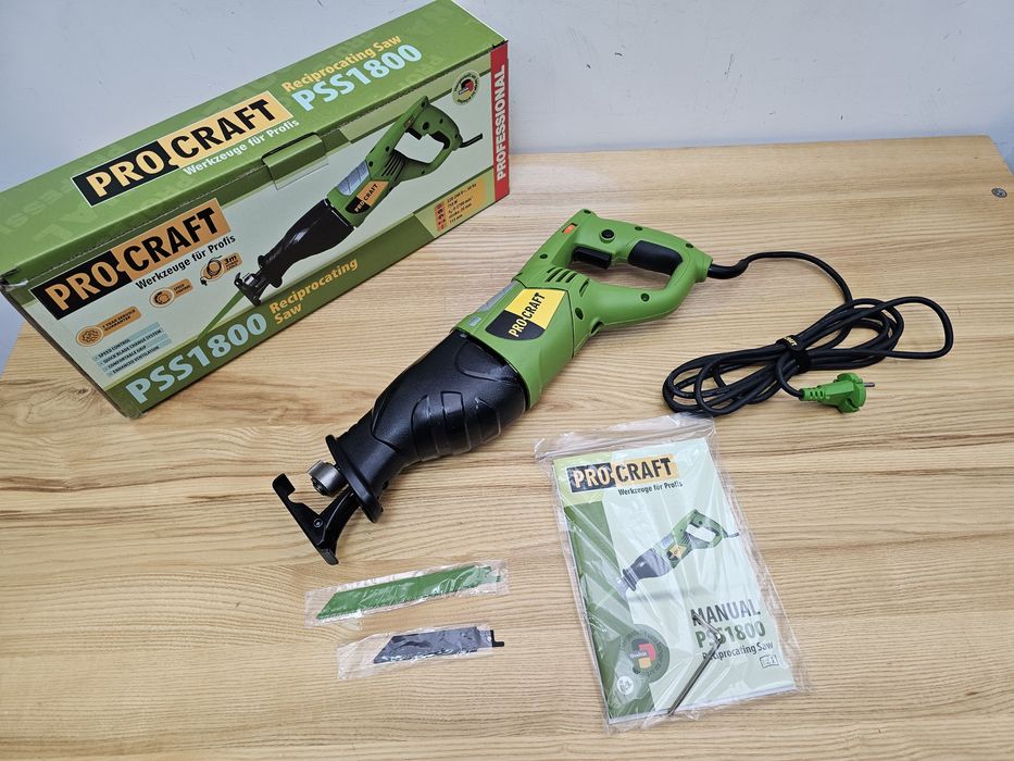 Мощная Сабельная пила ProCraft P1800 115мм Пропил Гарантия 36мес